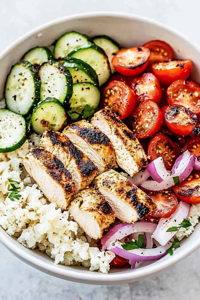 Greek Chicken Bowl
