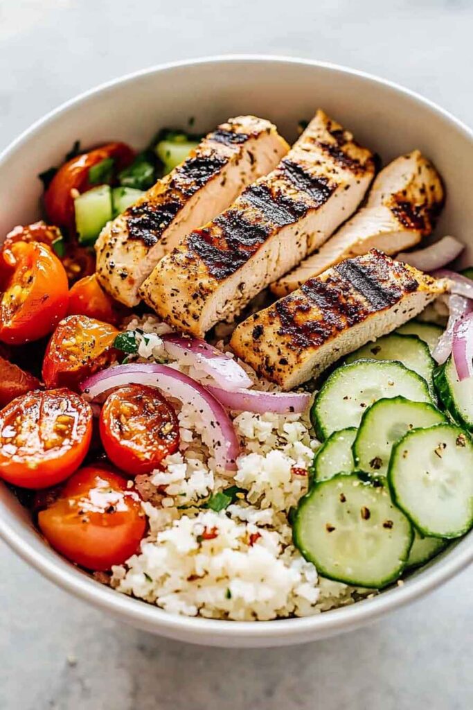 Greek Chicken Bowl