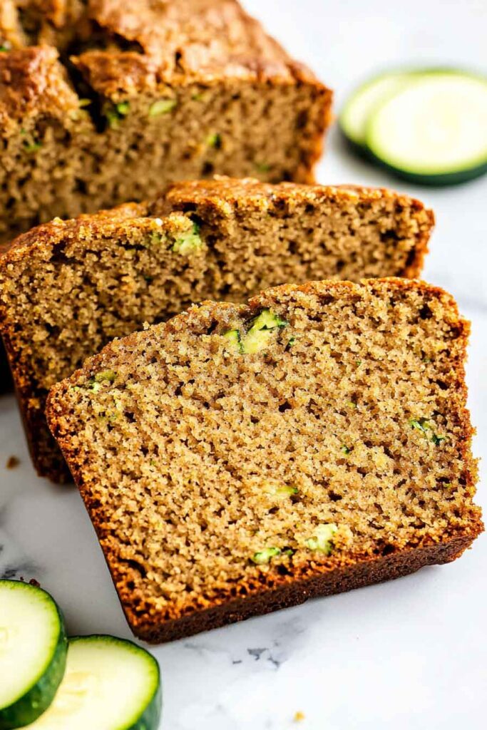 Ingredients for Healthy Zucchini Bread
