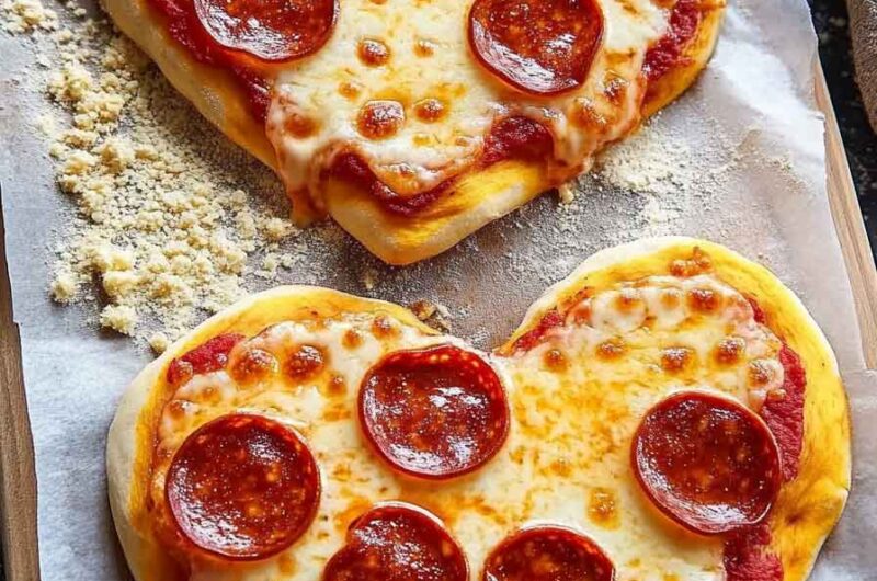 Heart Shaped Pizza