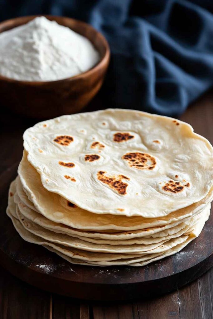 How to Make Homemade Flour Tortillas 