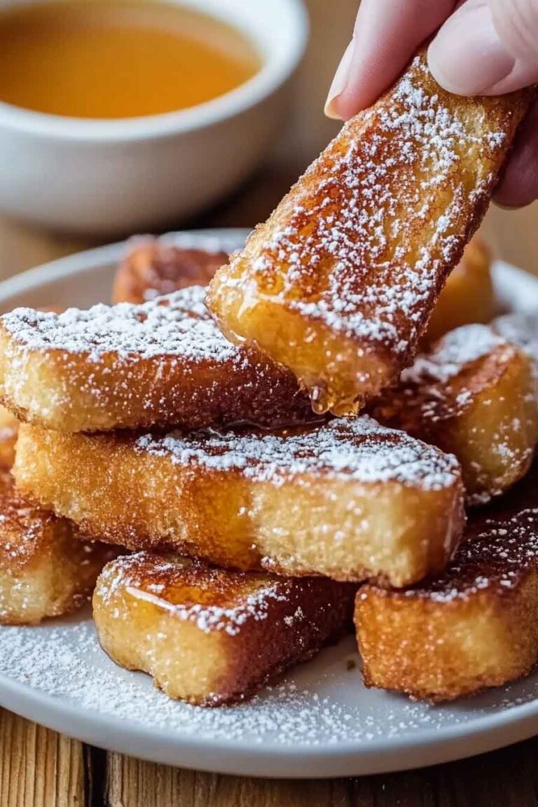 Homemade French Toast Sticks