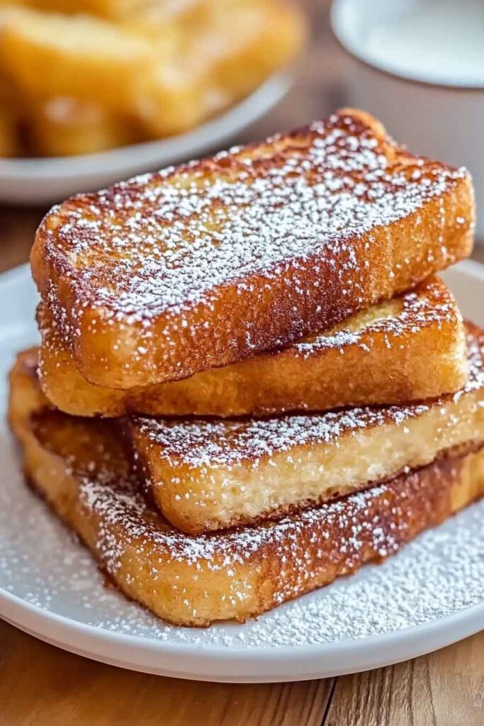 Ingredients for the French Toast Sticks
