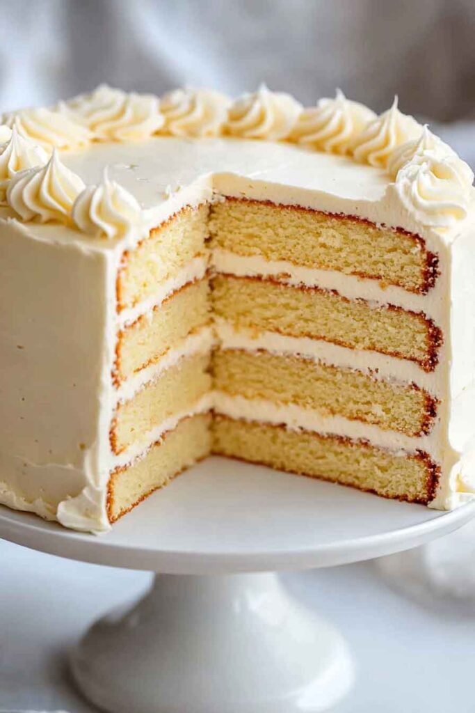 How to Make Homemade Vanilla Cake