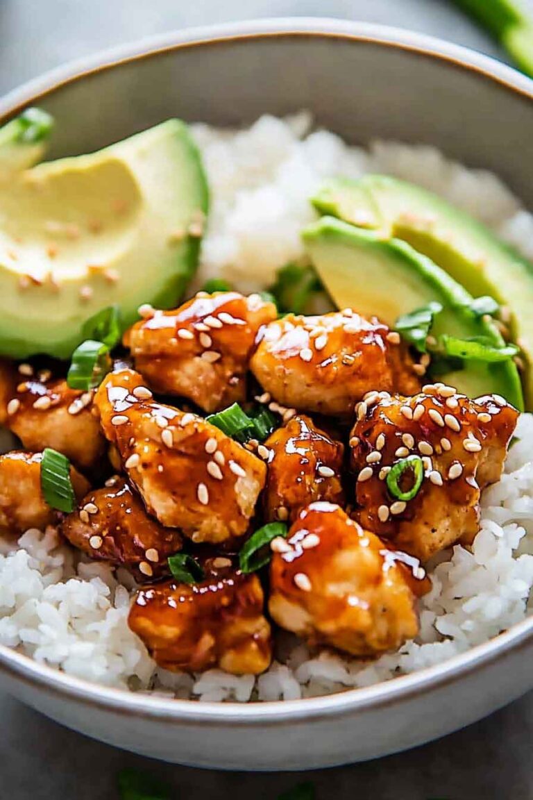Hot Honey Chicken Bowls