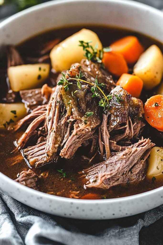 Ingredients for Instant Pot Pot Roast