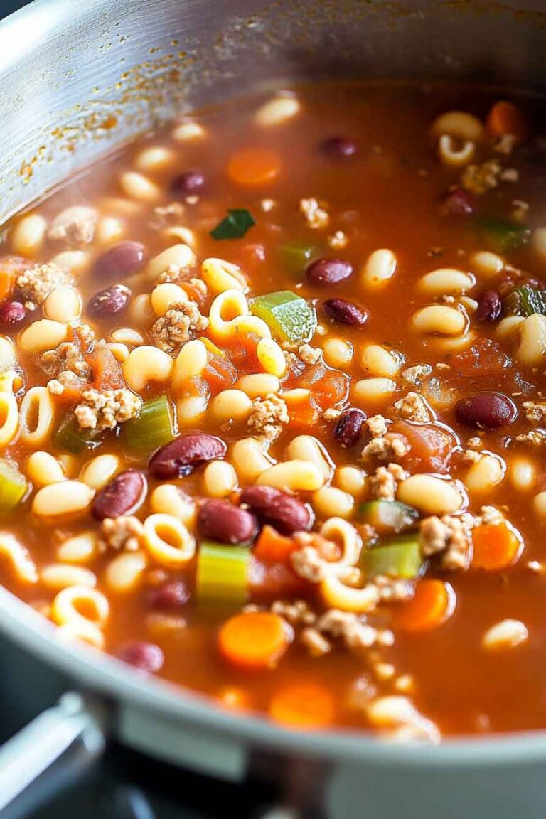 Italian Pasta Fagioli Soup