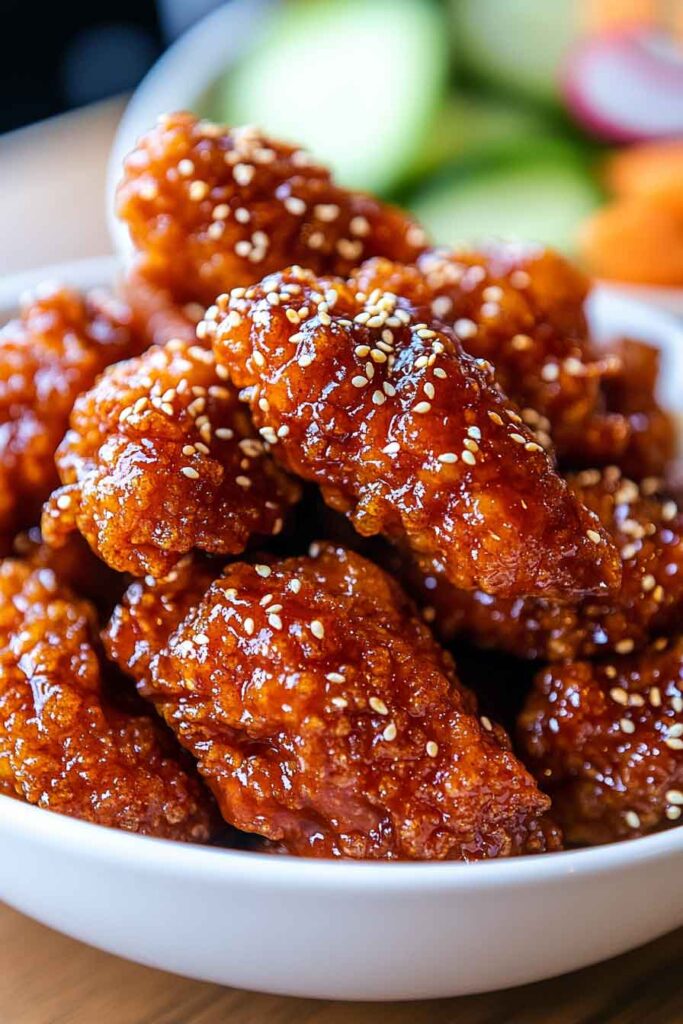 Ingredients for Korean Fried Chicken 