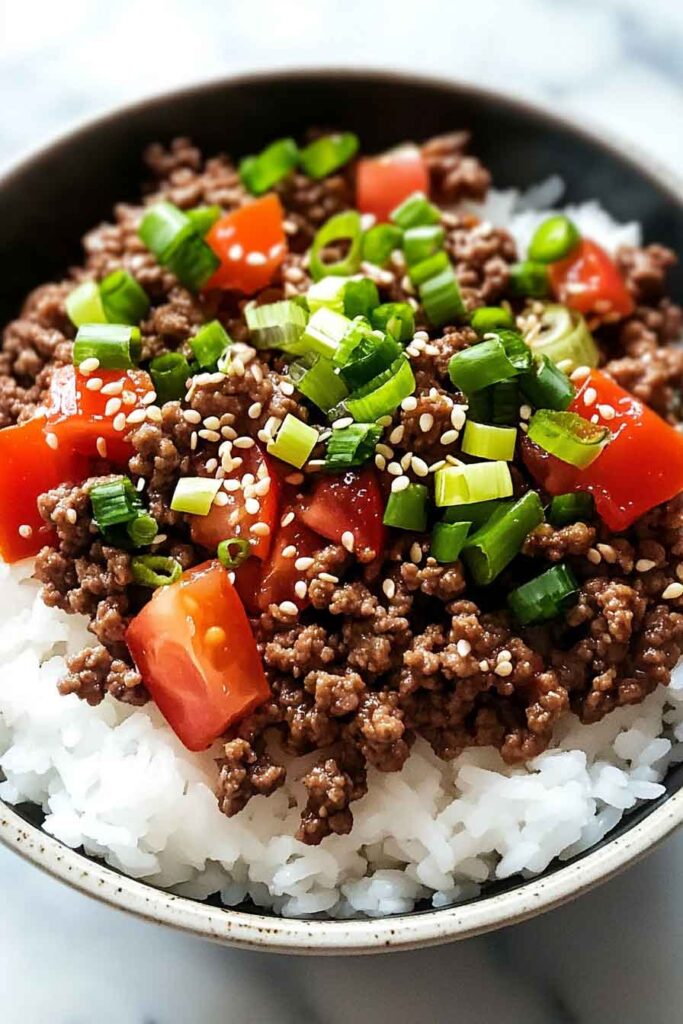 Ground Beef Bowl