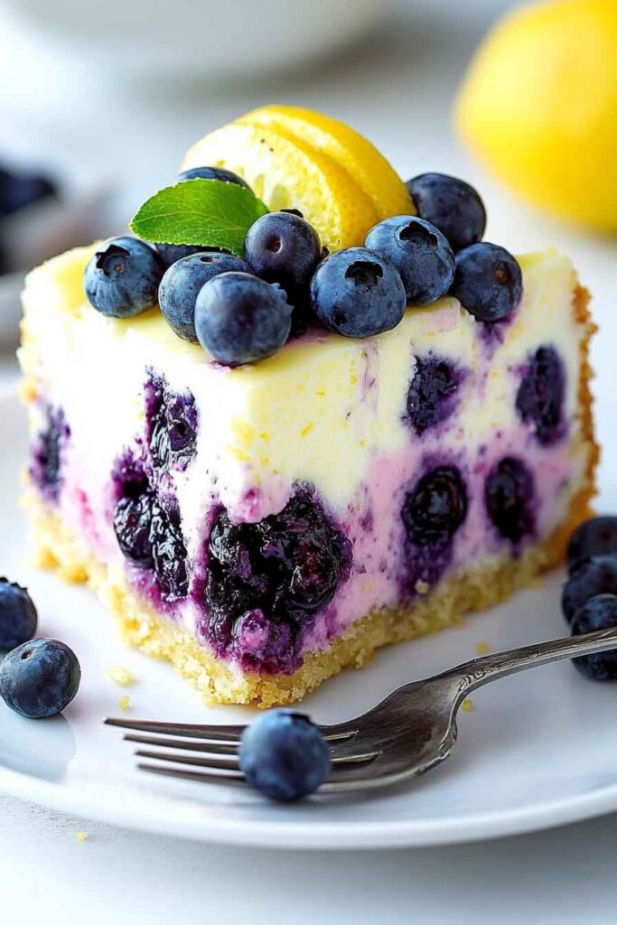 Blueberry Cheesecake Cake