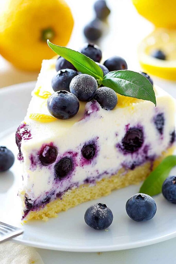 Lemon Blueberry Cheesecake