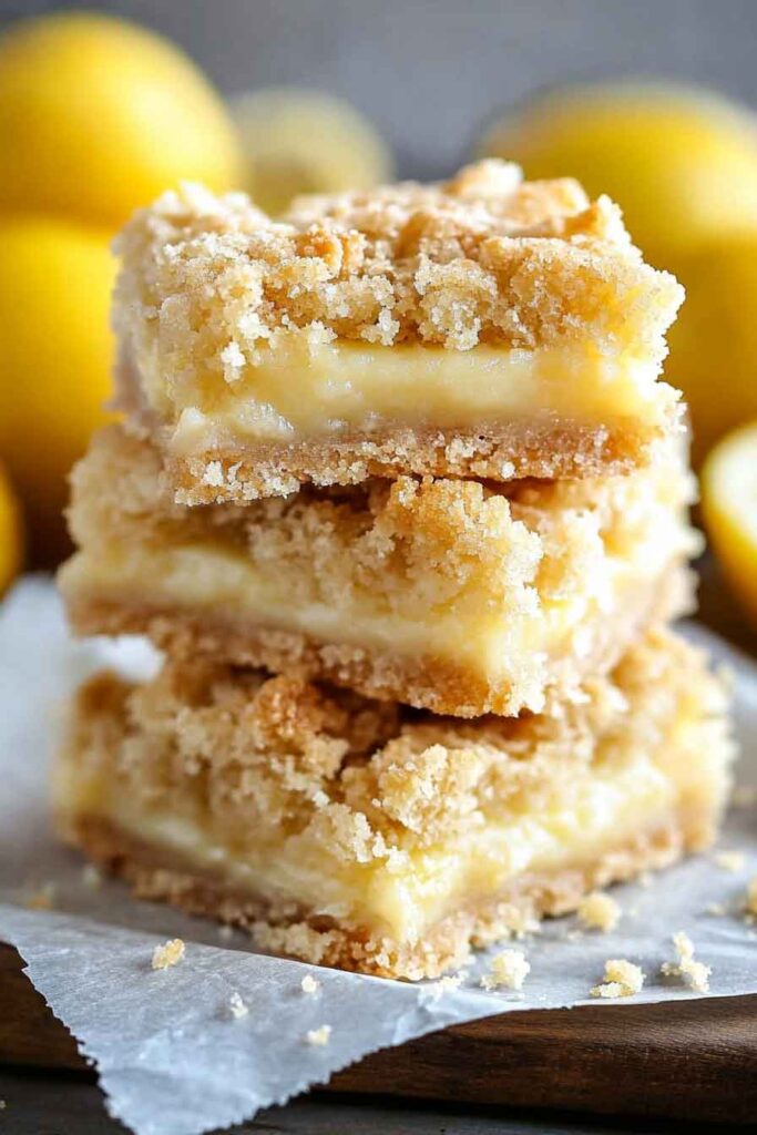 Ingredients for Lemon Crumb Bars