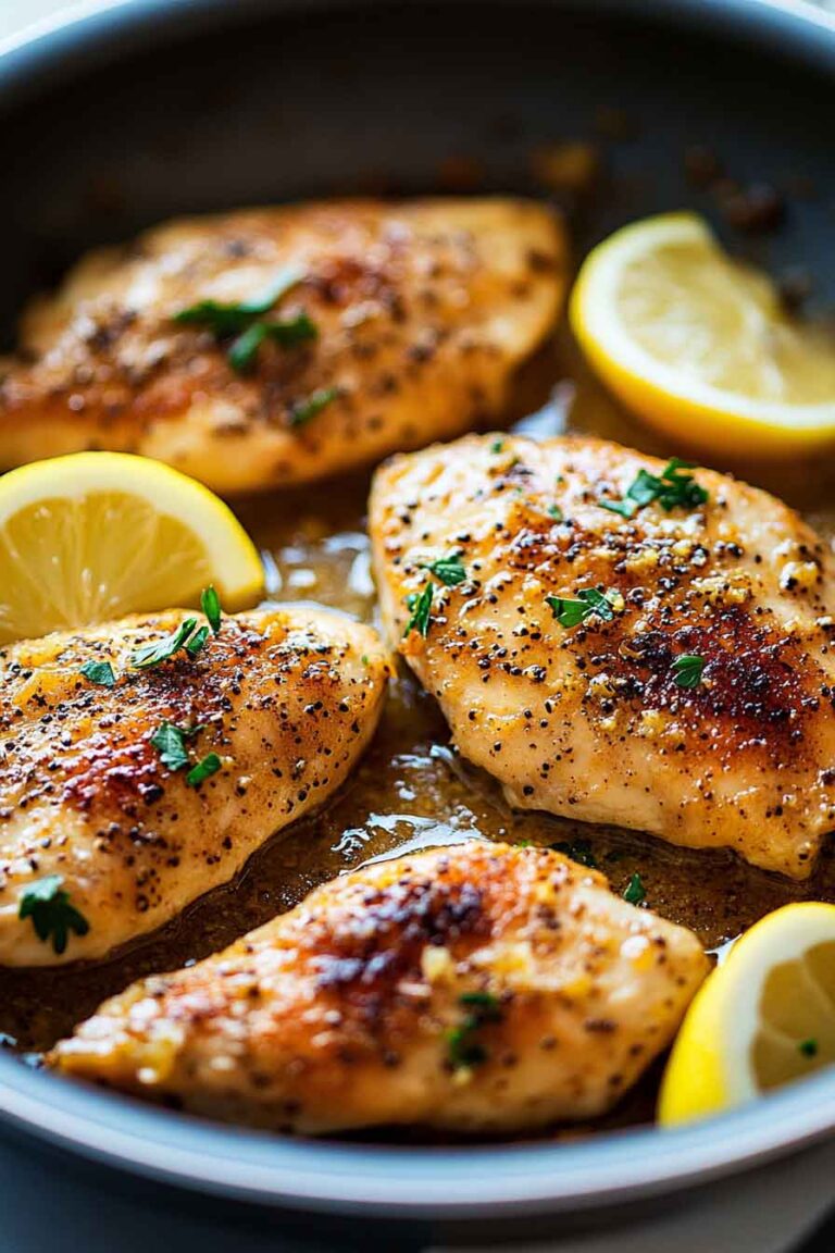 Lemon Pepper Chicken (Stovetop OR Oven-Baked)