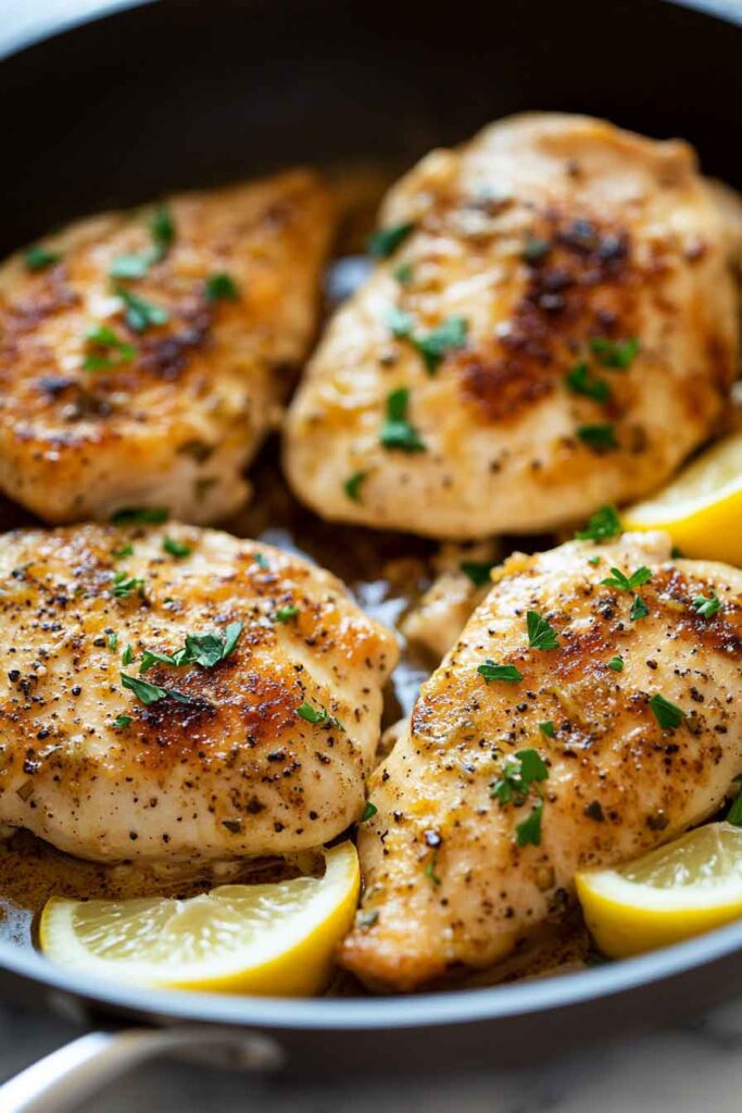 Ingredients for the Lemon Pepper Chicken