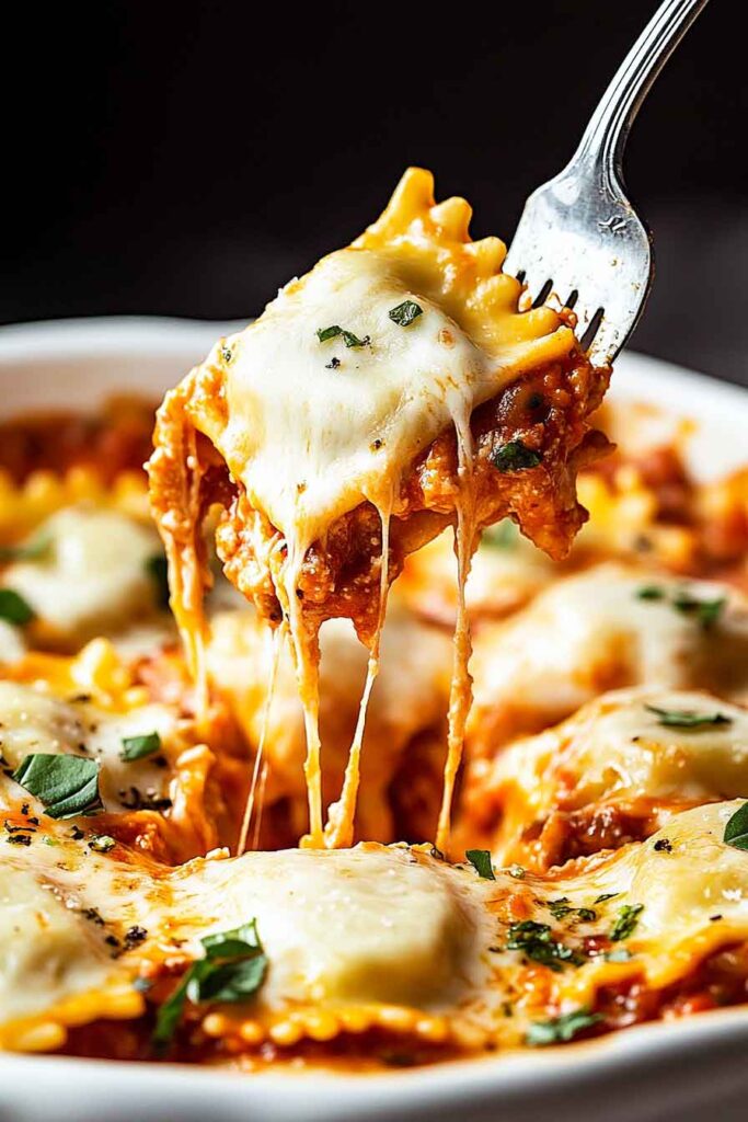 How to Serve Million Dollar Ravioli Casserole