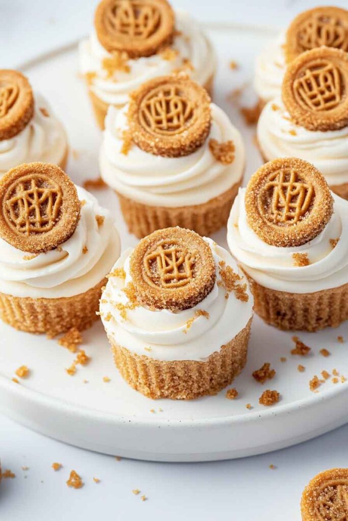 Mini Biscoff Cheesecakes