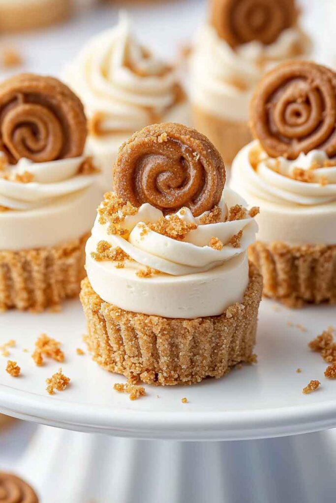 Mini Biscoff Cheesecakes