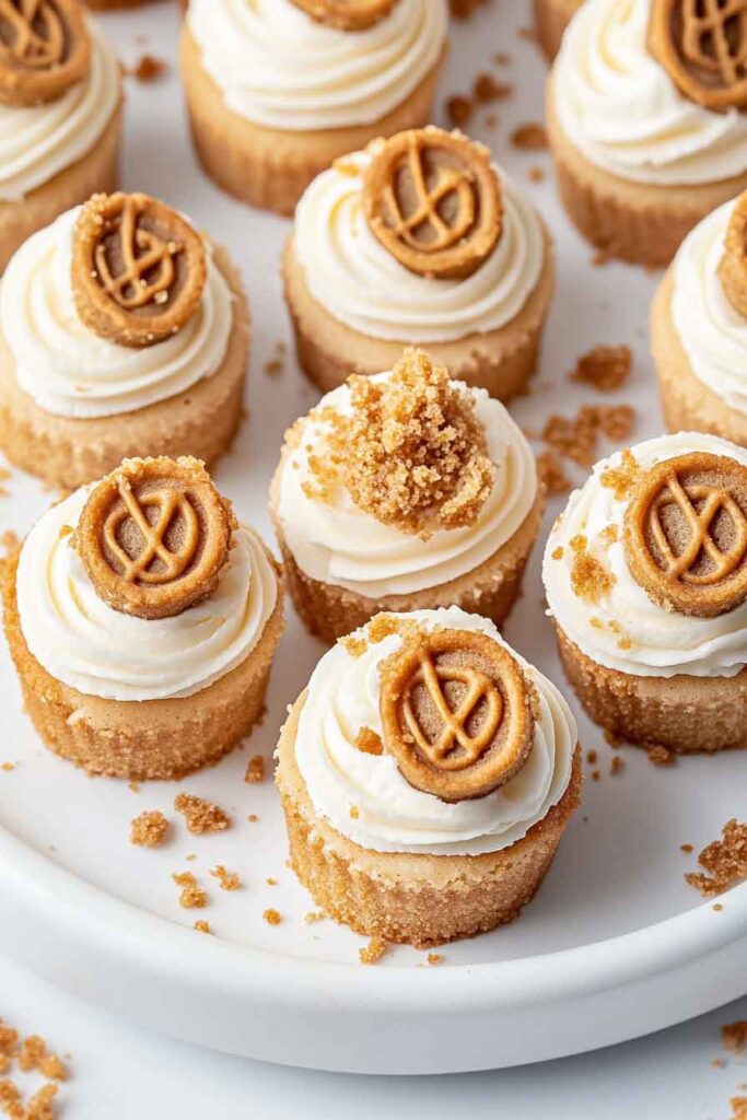 How to Make Mini Biscoff Cheesecakes