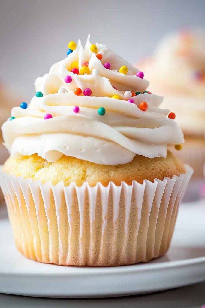 How to Make Moist and Fluffy Vanilla Cupcakes