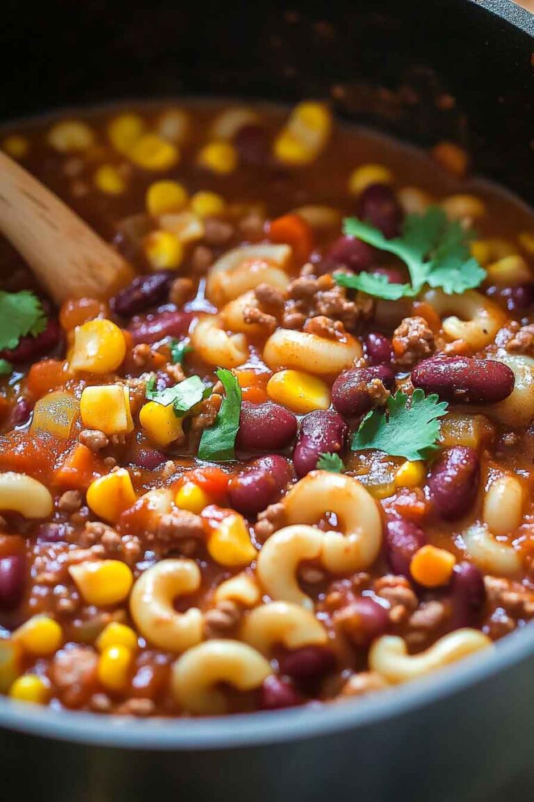 One Pot Chili Mac
