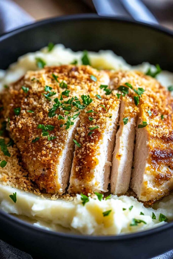 How to Make Parmesan Crusted Chicken 