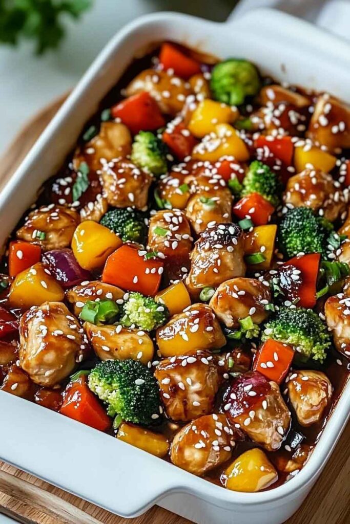How to Make Teriyaki Chicken Casserole