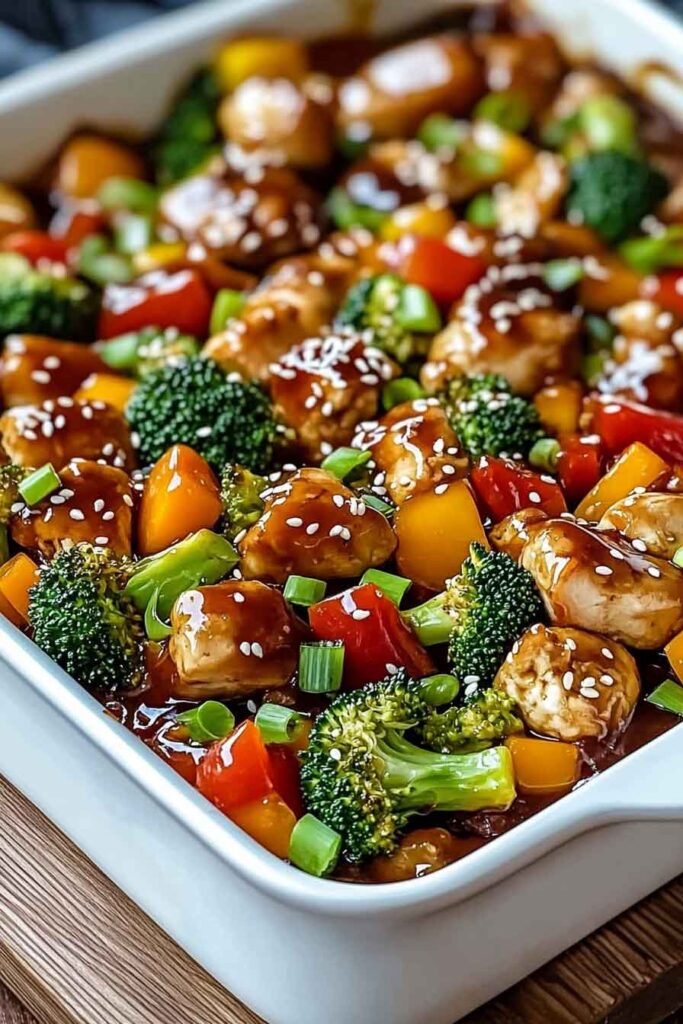 Teriyaki Chicken Casserole