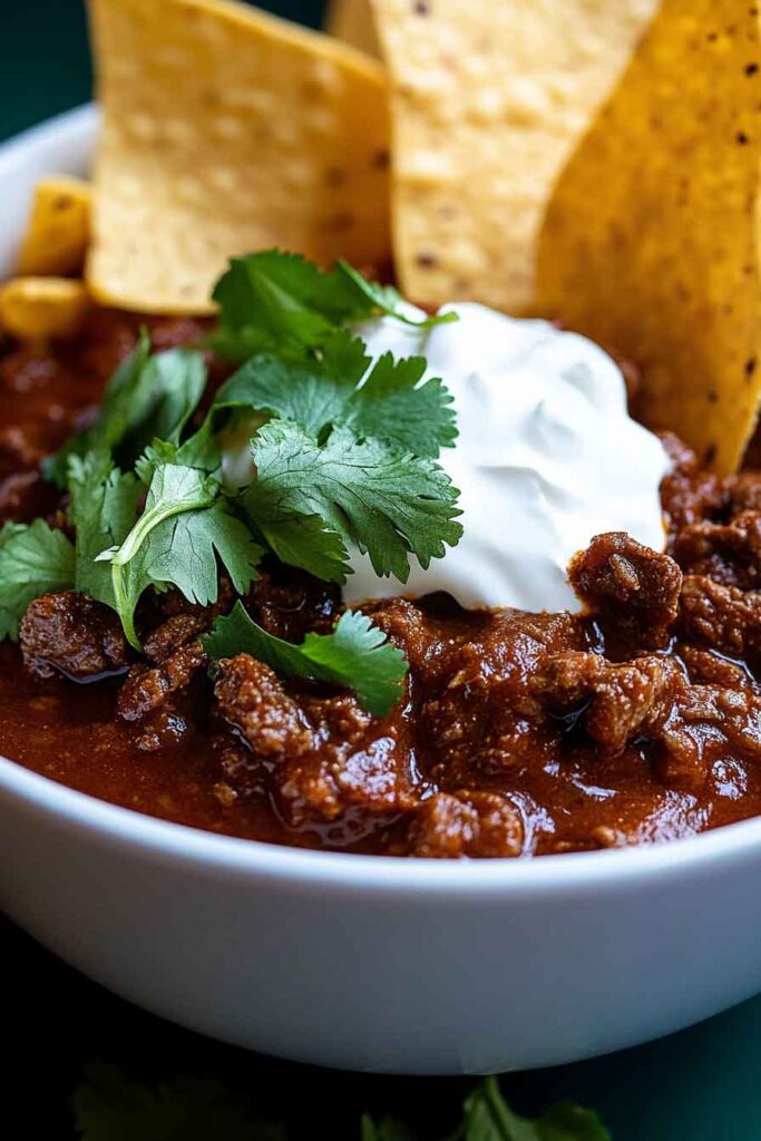 Ingredients for Texas Chili Con Carne