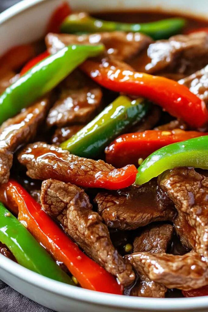 Ingredients for the Best Pepper Steak