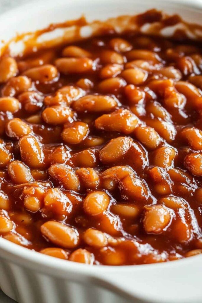 BBQ Baked Beans (Oven-Baked or Stovetop)