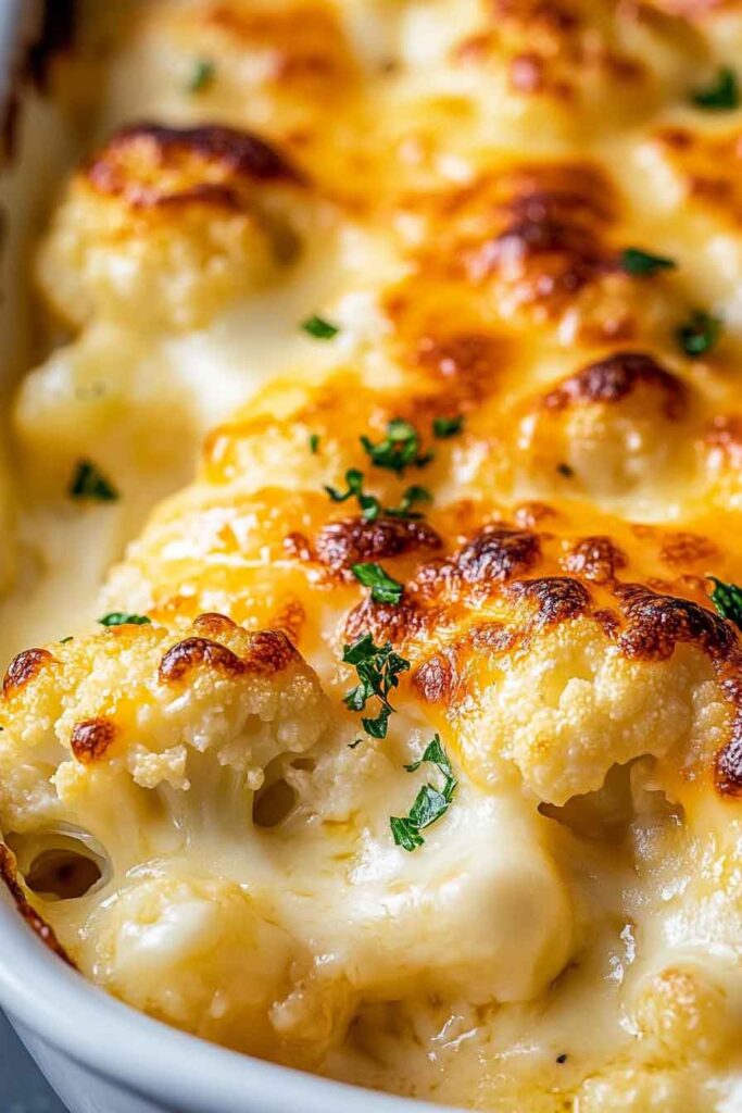 Variations for Cheesy Cauliflower Bake
