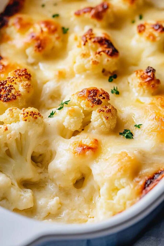 Cheesy Cauliflower Bake