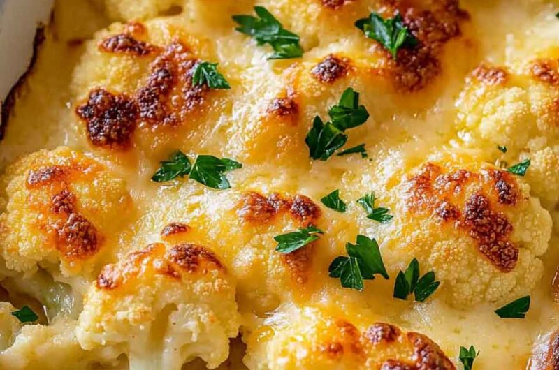 Cheesy Cauliflower Bake