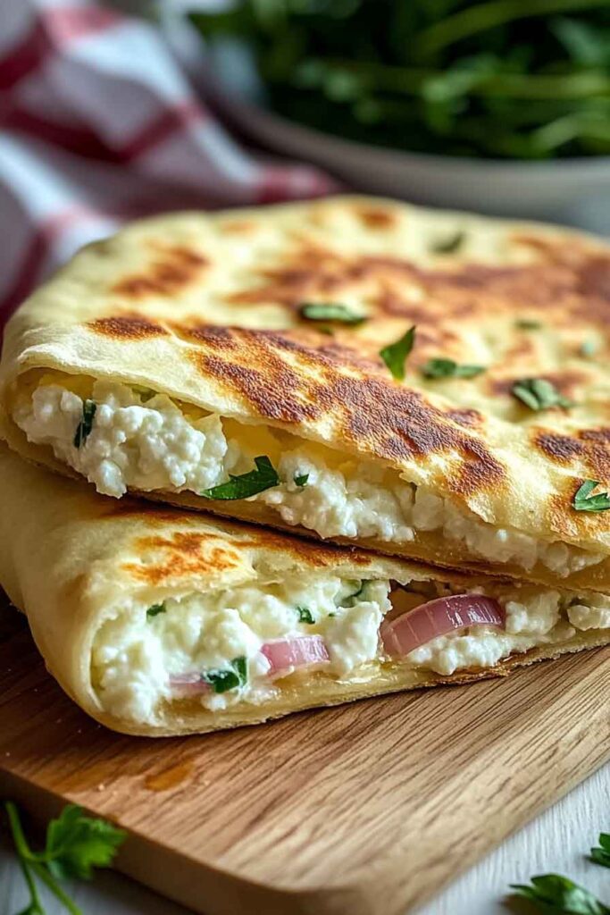 Cottage Cheese Flatbread