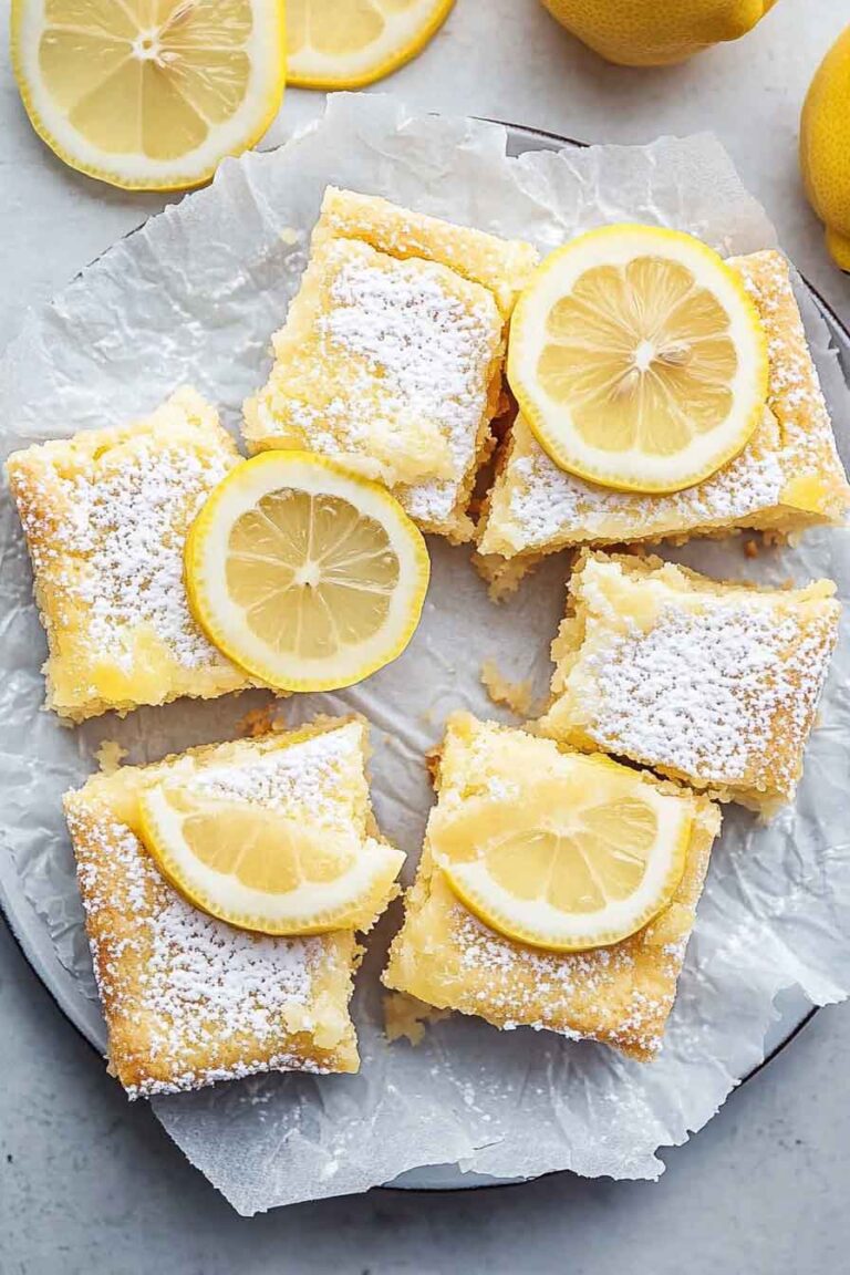 Cream Cheese Lemon Bars