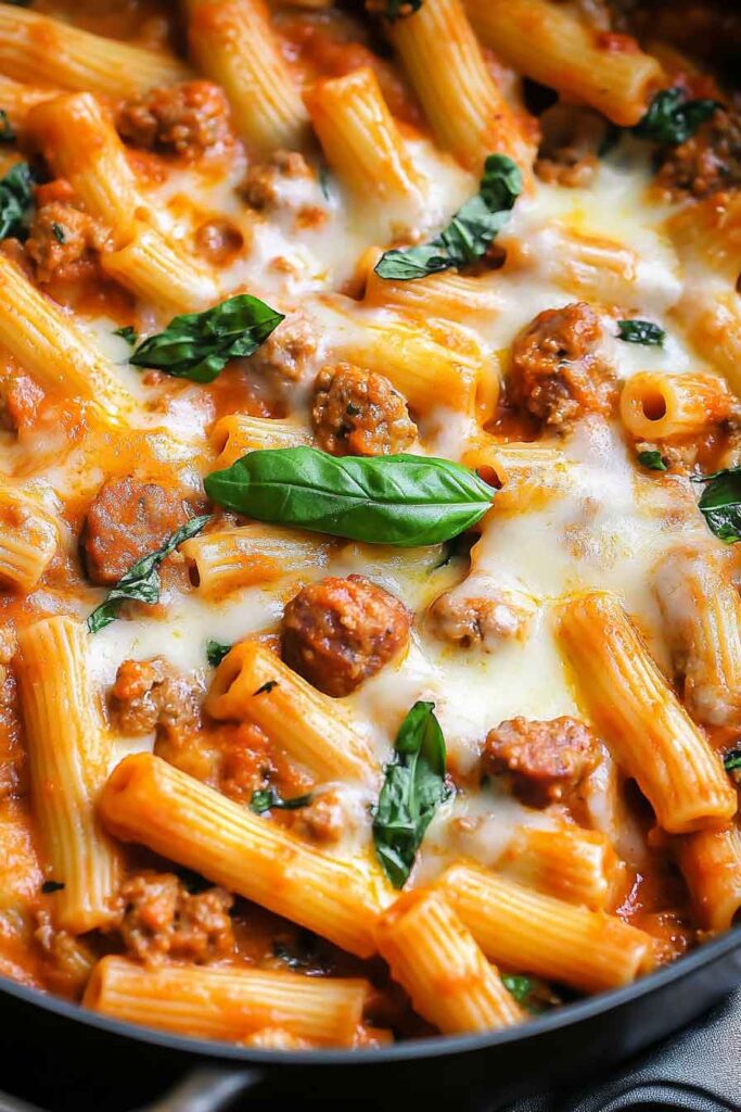 How to Make Creamy Sausage Rigaton
