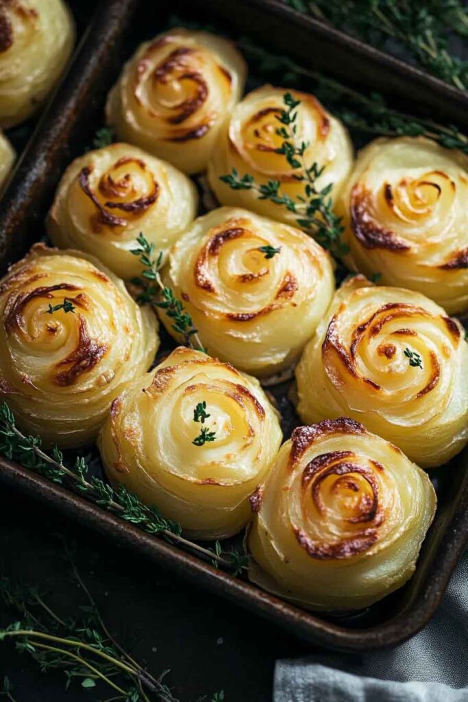 Duchess Potatoes (Elegant Mashed Potato Puffs)
