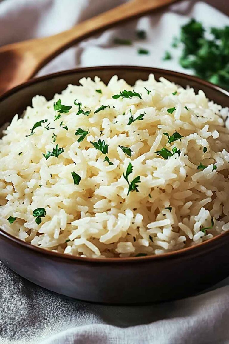 Garlic Parmesan Rice