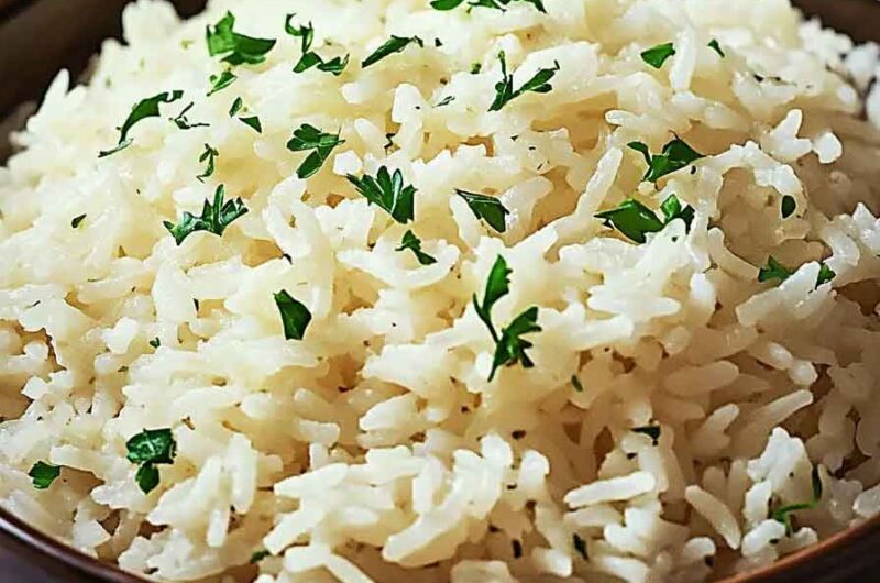 Garlic Parmesan Rice