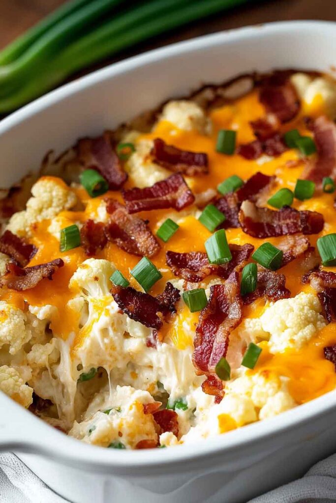 Loaded Cauliflower Casserole