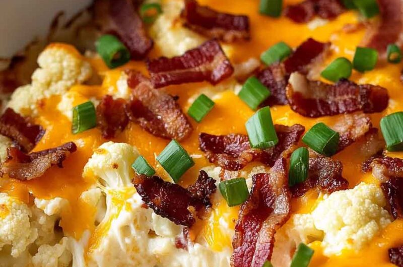 Loaded Cauliflower Casserole