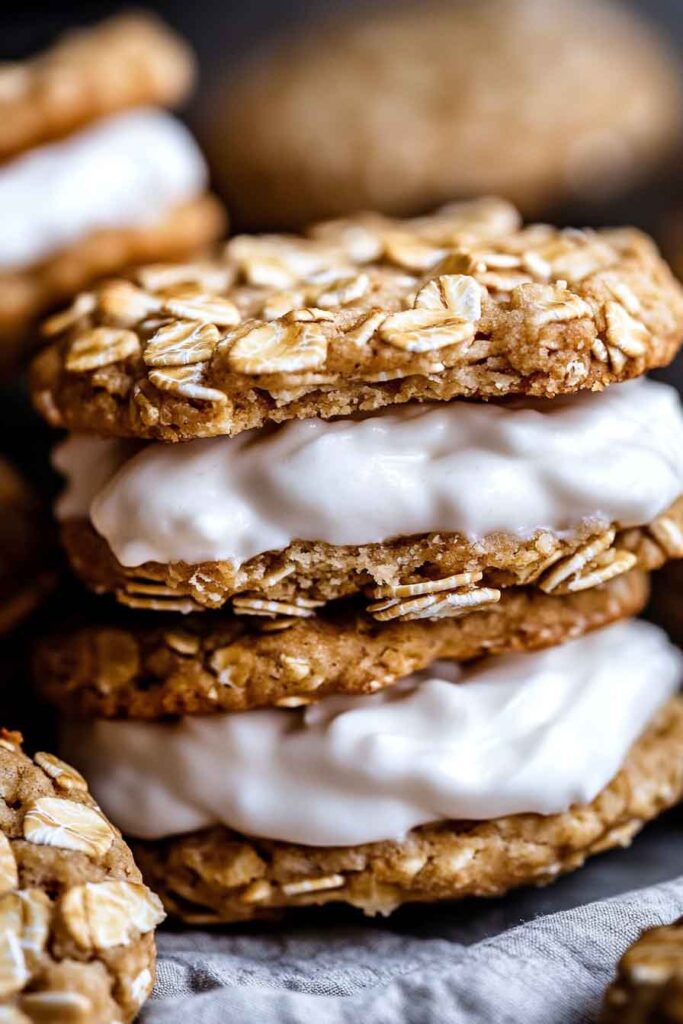 Ingredients for Oatmeal Cream Pies