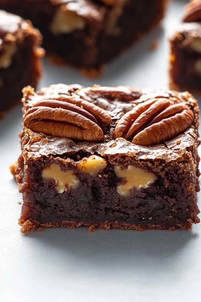Ingredients for Pecan Pie Brownies