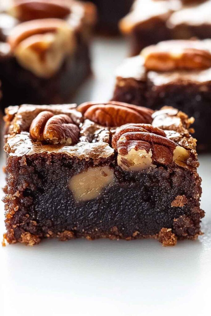 How to Make Pecan Pie Brownies