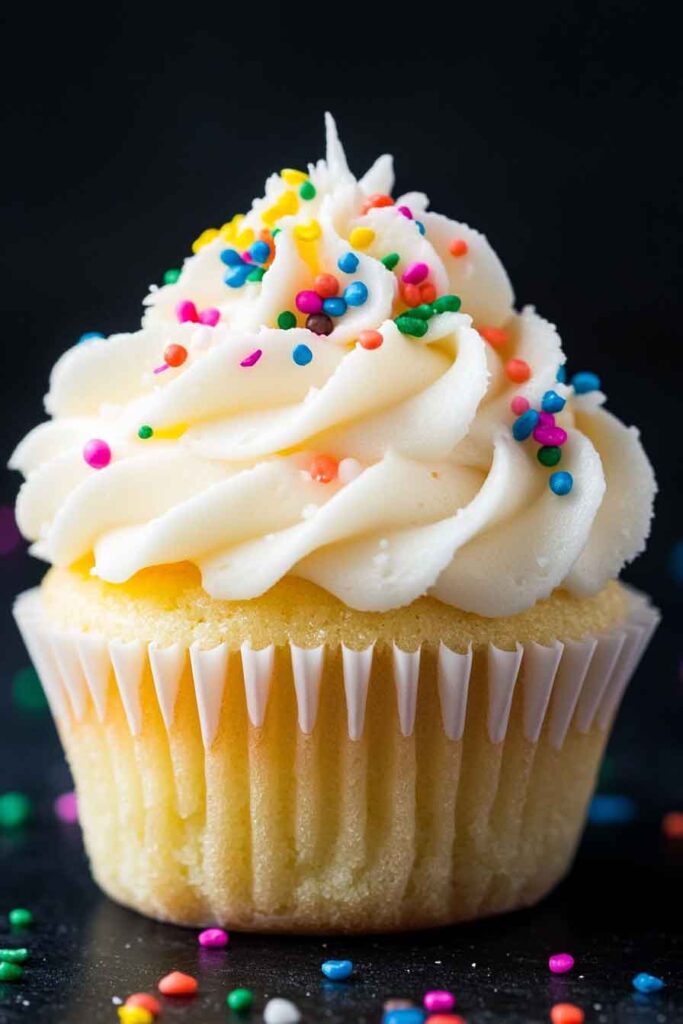 Ingredients for the Vanilla Cupcakes