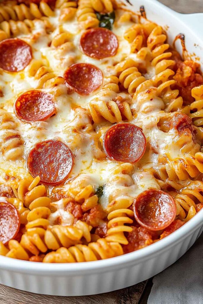 Pizza Pasta Casserole