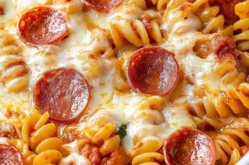 Pizza Pasta Casserole