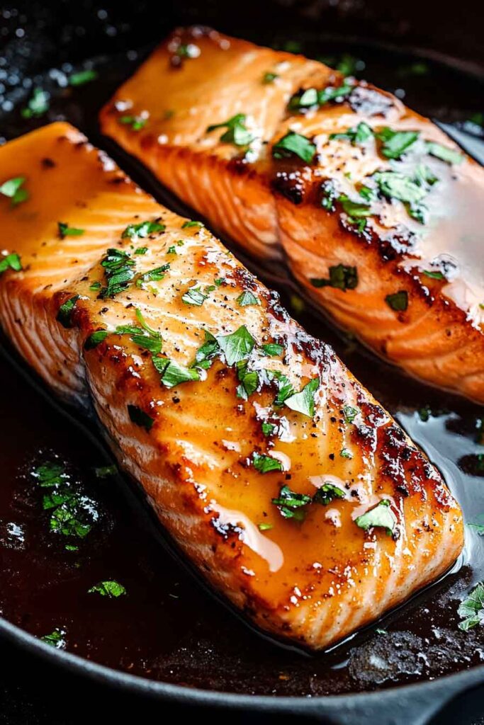 Brown Sugar Glazed Salmon