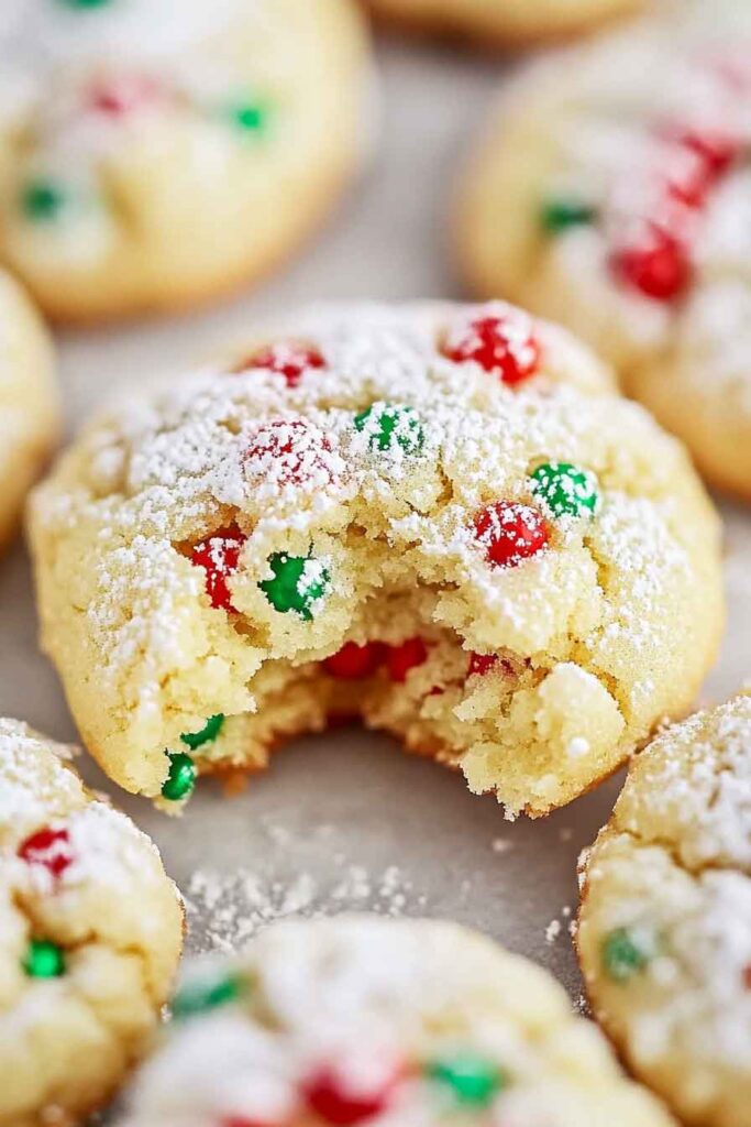 Christmas Gooey Butter Cookies
