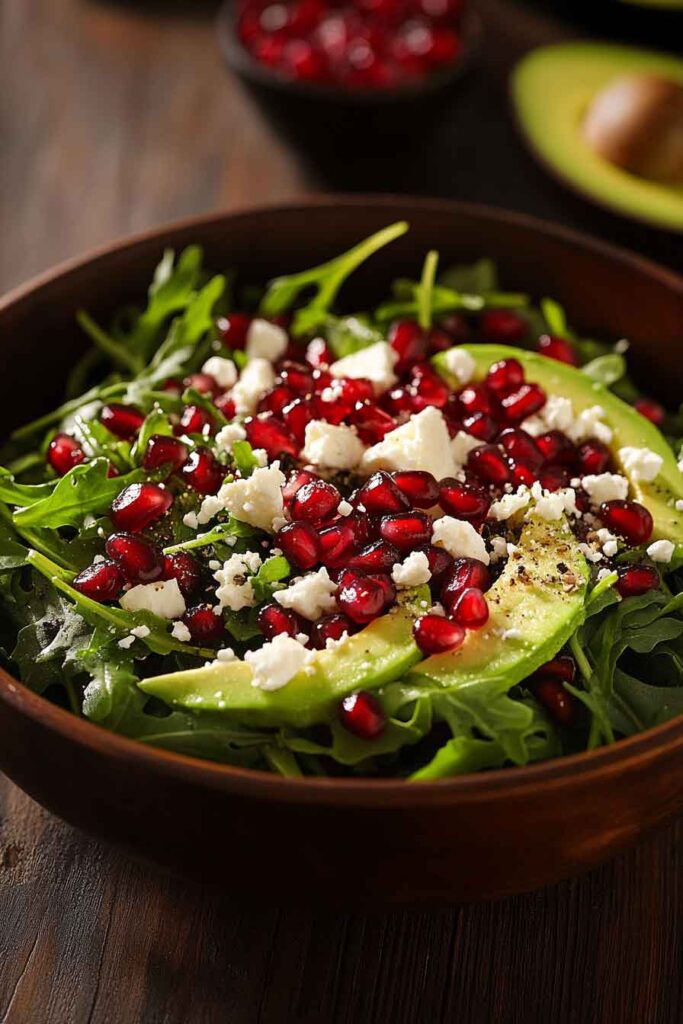 Juicy Christmas Salad With Honey Mustard Dressing